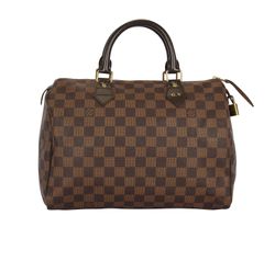 Speedy 30, Canvas, Damier Ebene, 4191, DB/K/L, 3*